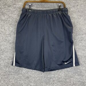 Nike Shorts Mens Medium Black Basketball Fitness Training Summer Gym Pockets
